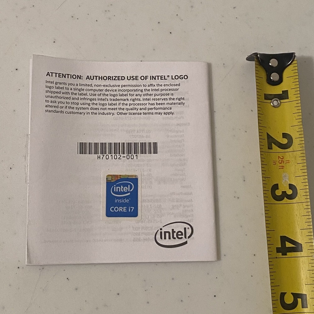 Intel Core i7 Processor Installation Instruction Book - Picture 2 of 3